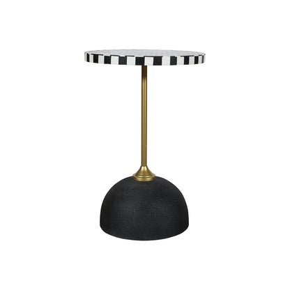 Geometric Accent Side Table