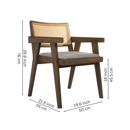 Cane Arm Chair