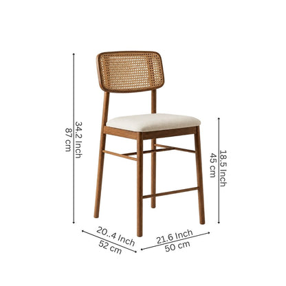 Oak & Cane Scandi Dining Chair