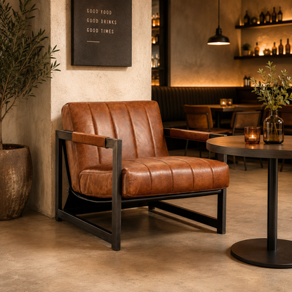 Leather Accent Chair