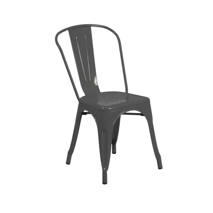 Black Metal Iconic Chair