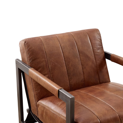 Leather Accent Chair