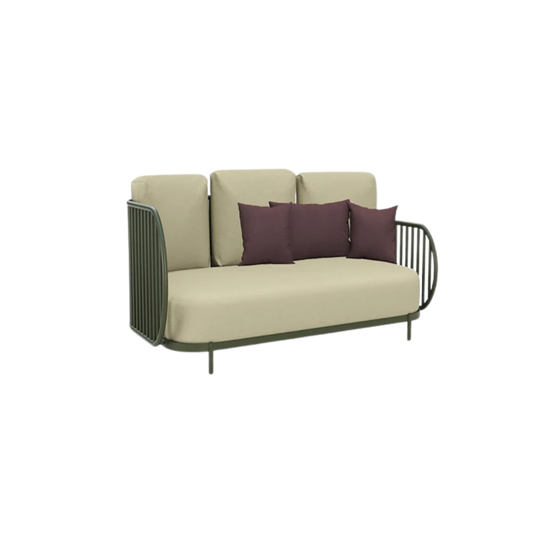 Eden Modern Outdoor 3-Seater Sofa