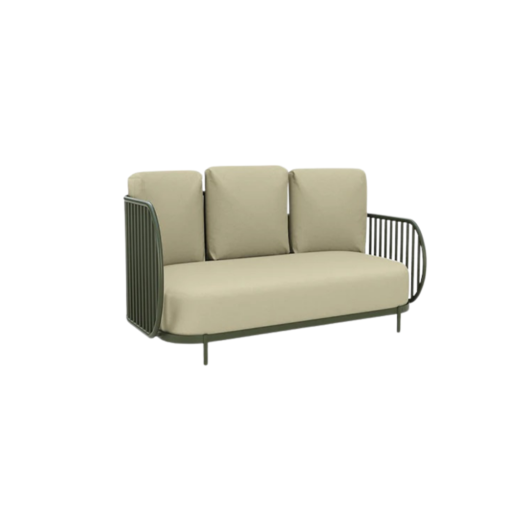 Eden Modern Outdoor 3-Seater Sofa
