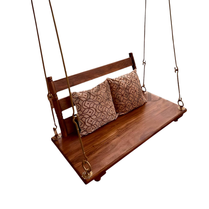 Traditional Wooden Jhula Swing