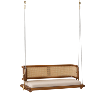 Modern Cane Wooden Jhula