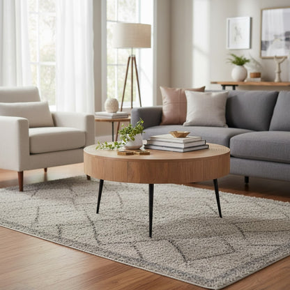 Unique Round Coffee Table