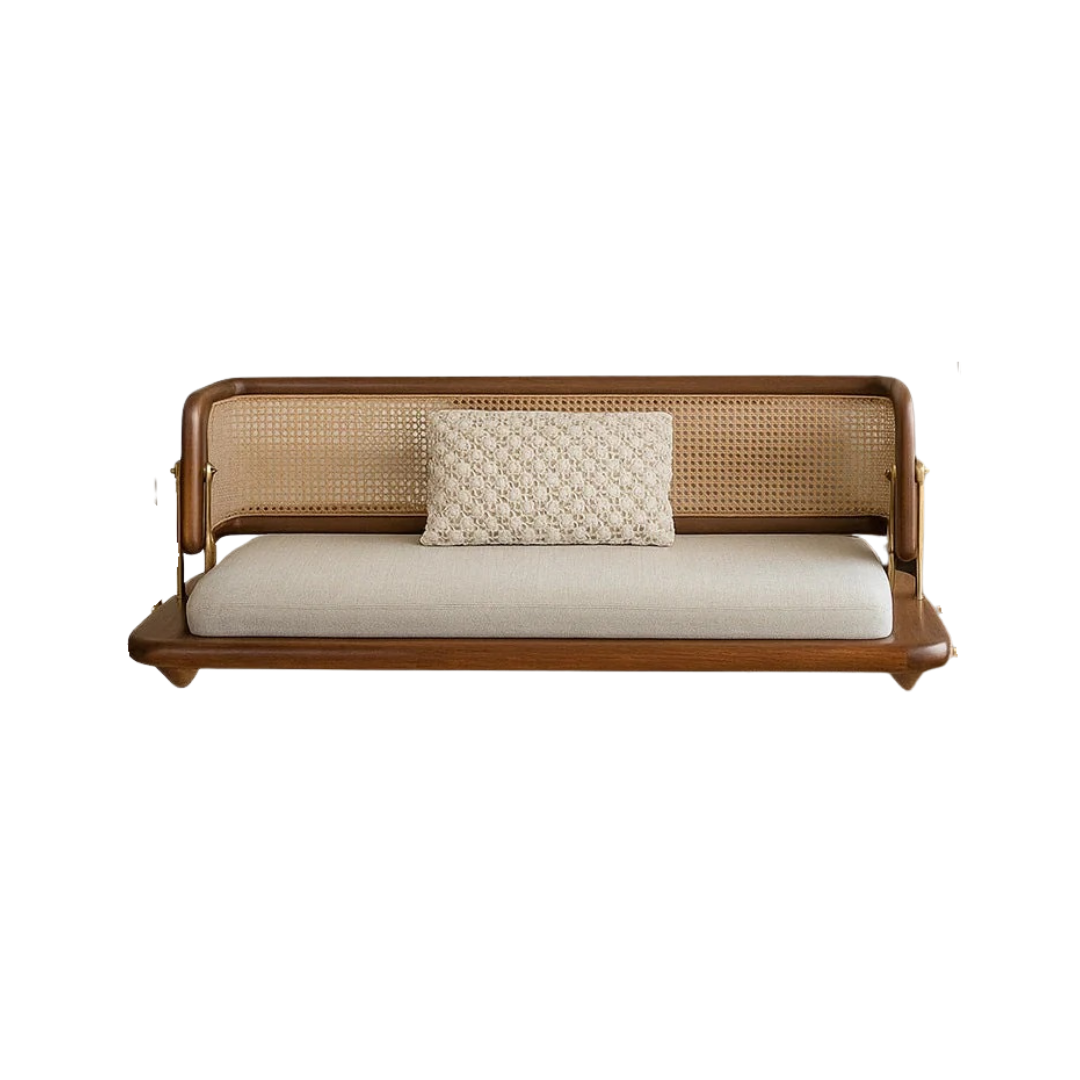 Modern Cane Wooden Jhula