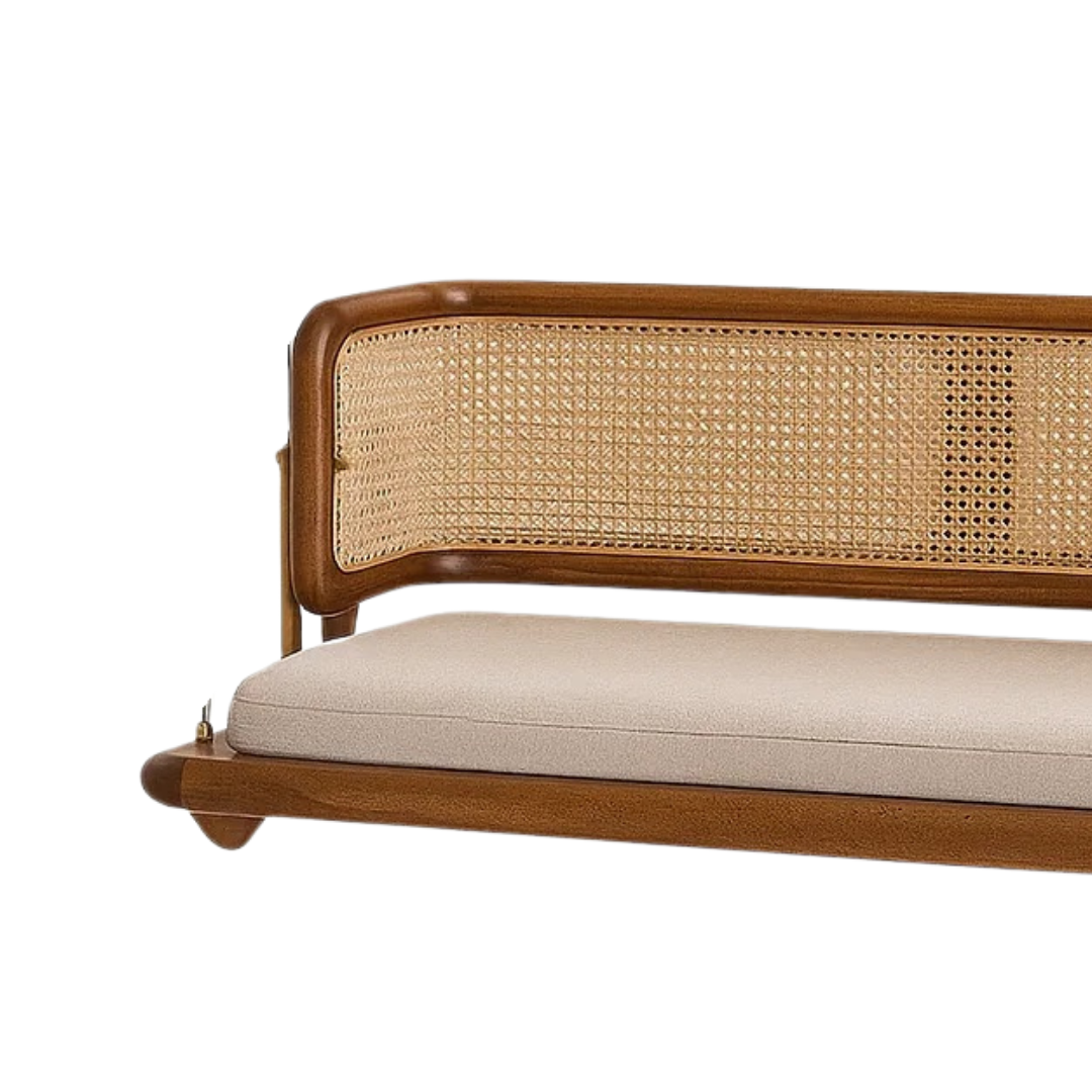Modern Cane Wooden Jhula
