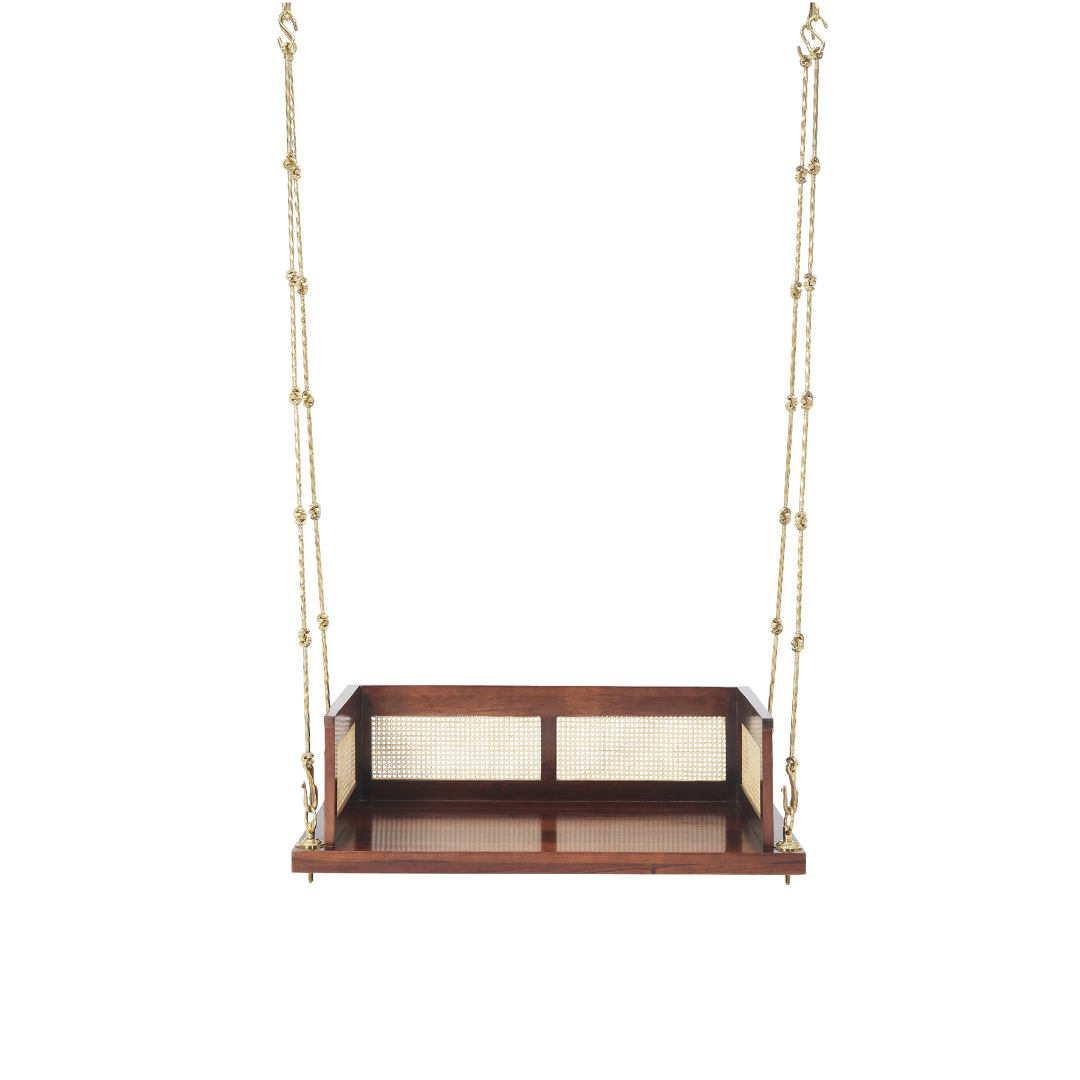 Noor Modern Wooden Hanging Jhula