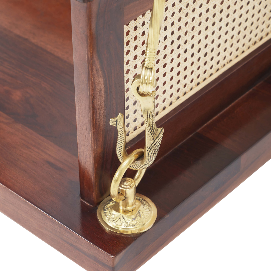 Noor Modern Wooden Hanging Jhula