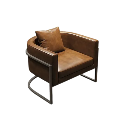 Arlo Modern Curved-Back Accent Chair