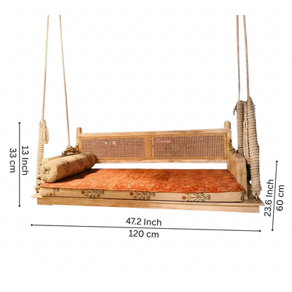 Aradhya Heritage Wooden Hanging Jhula
