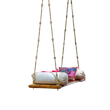 Veda Classic Wooden Plank Jhula