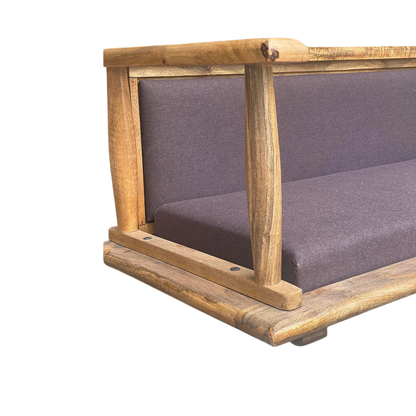 Kaya Modern Rustic Wooden Jhula