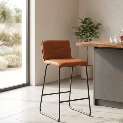 Fixed-Height Contemporary Counter Stool