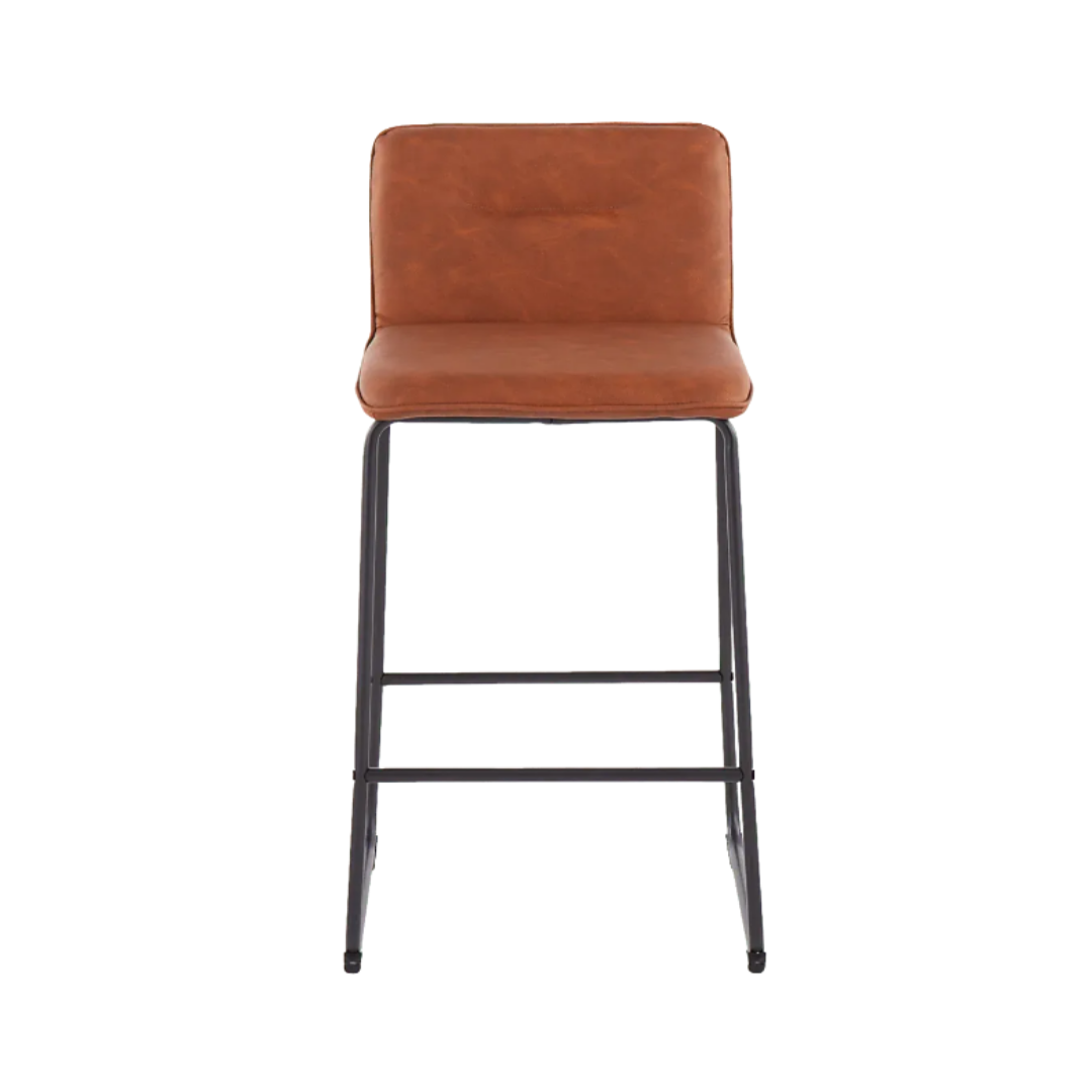 Fixed-Height Contemporary Counter Stool