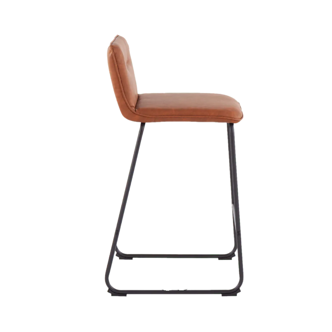 Fixed-Height Contemporary Counter Stool