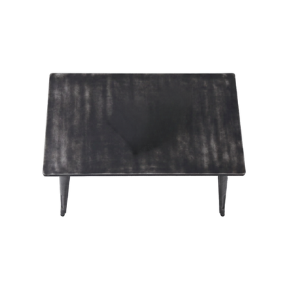 Industrial Gunmetal Bistro Dining TableIndustrial Gunmetal Bistro Dining Table