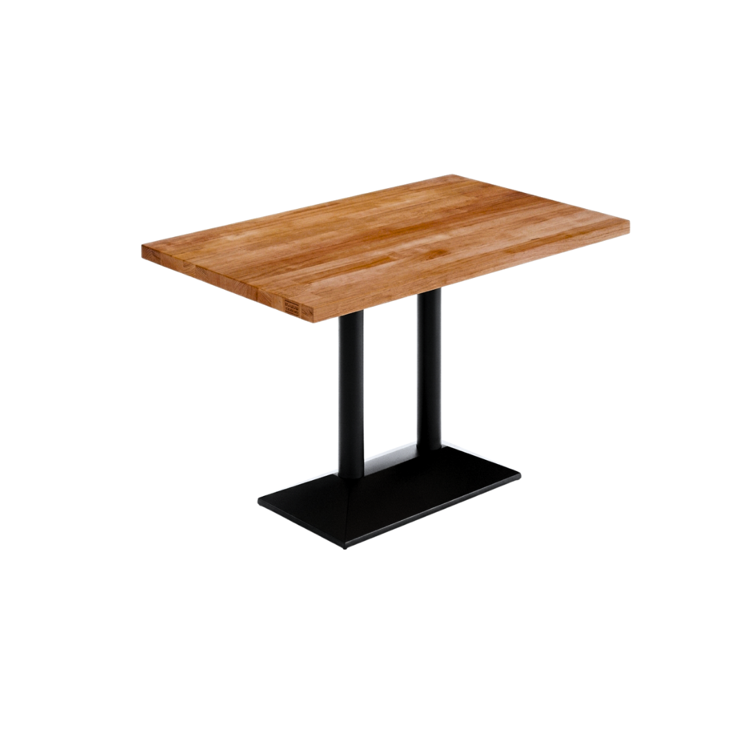 Modern Butcher Block Café Dining Table
