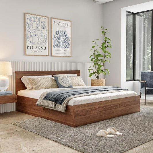 Elegant & Durable King Size Storage Bed