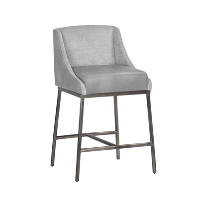 Dalary Leather Counter Stool