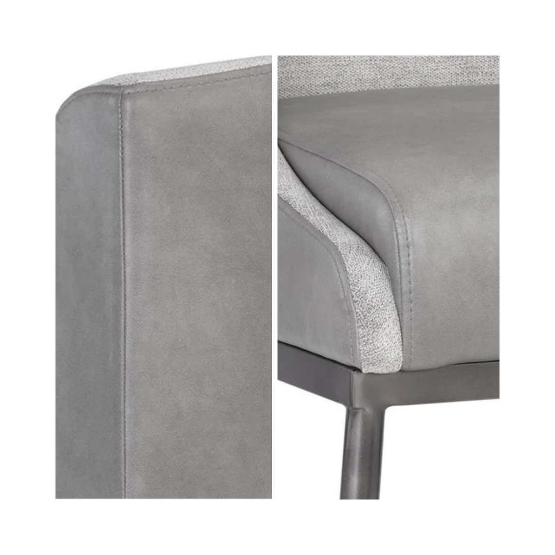 Dalary Leather Counter Stool