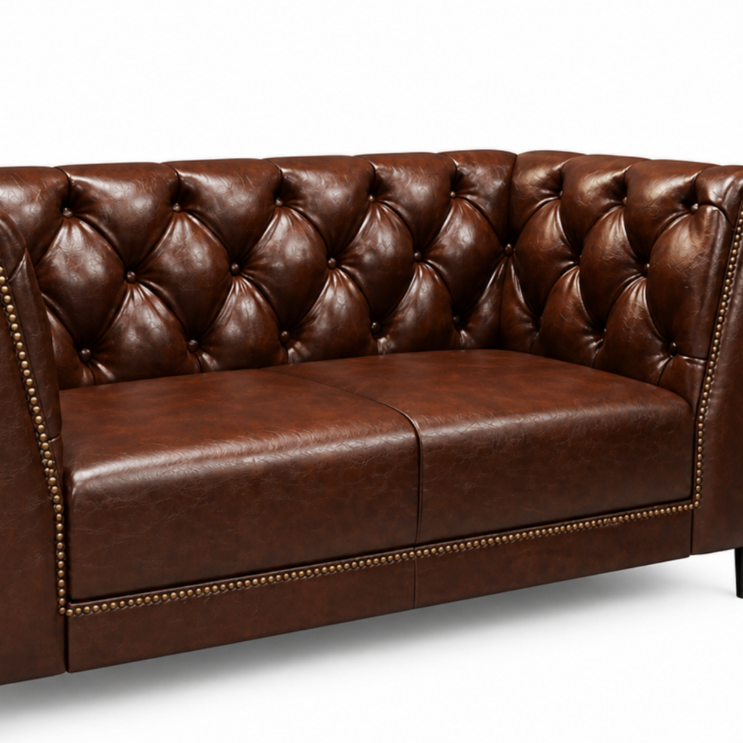 Kingston Classic Chesterfield 2-Seater Loveseat