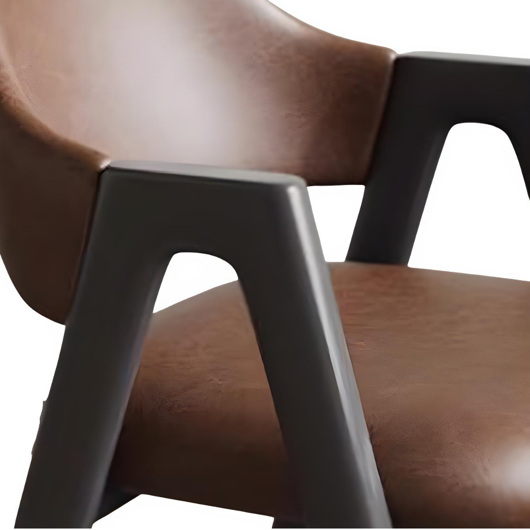 Dining Chairs Mid-Century Modern Wooden Legs