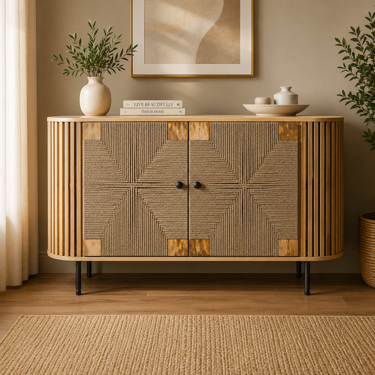 Indian Hub Stylish 2 Door Sideboard