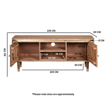 Baku Range 2 Door Tv Unit
