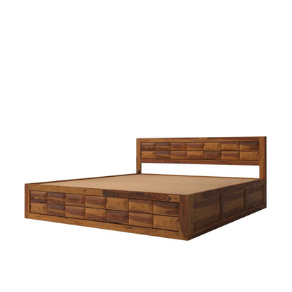 Timber Nest Wood Bed With Storage