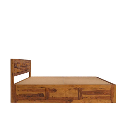 Timber Nest Wood Bed With Storage