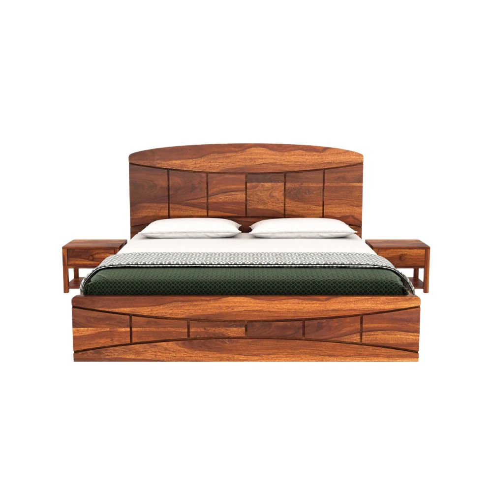 Livo Wood Wood Bed Without Storage