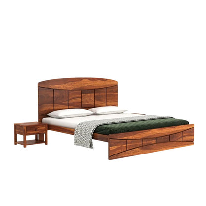 Livo Wood Wood Bed Without Storage