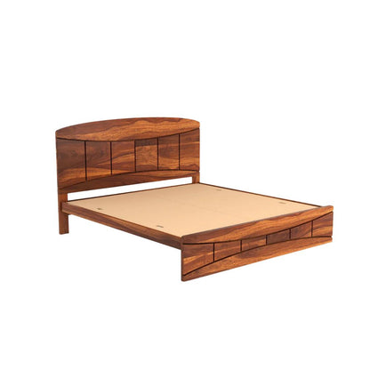 Livo Wood Wood Bed Without Storage