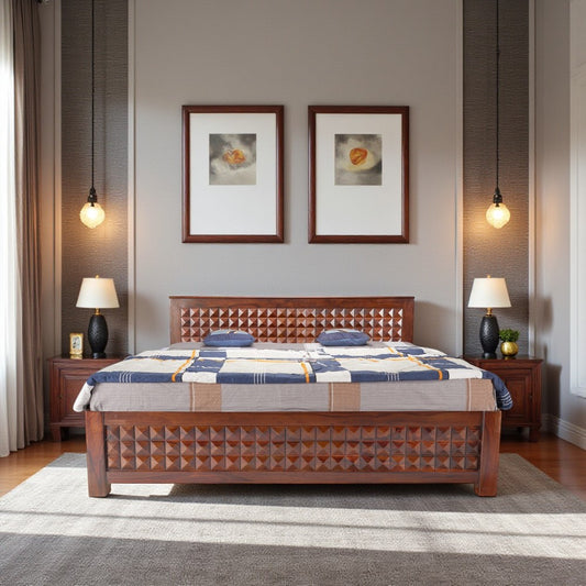 Dream Wood Bed With Storage