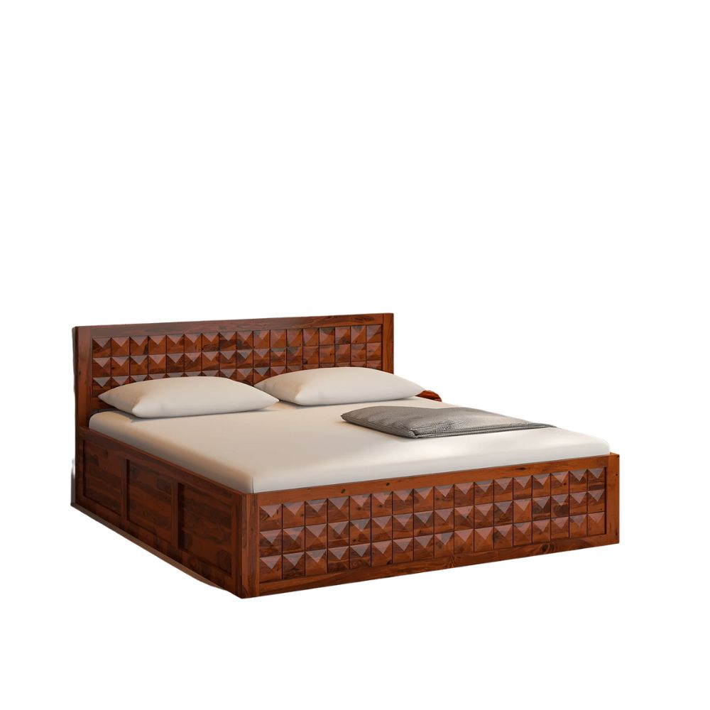 Dream Wood Bed With Storage
