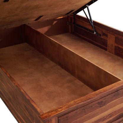 Nestura Wood Bed With Storage