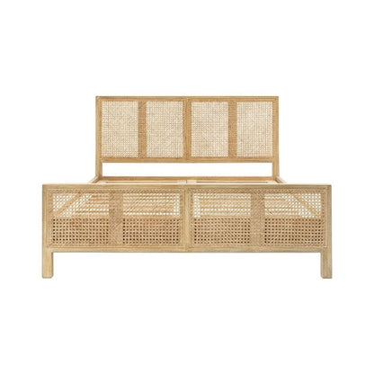 Grain Glow Wood Bed Without Storage