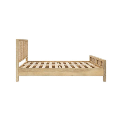 Grain Glow Wood Bed Without Storage