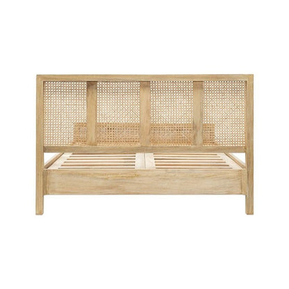 Grain Glow Wood Bed Without Storage