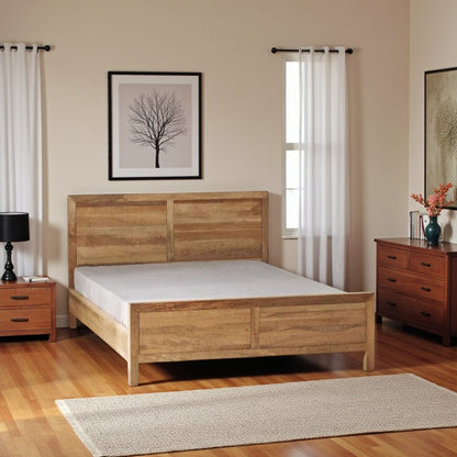 Rustivio Wood Bed Without Storage