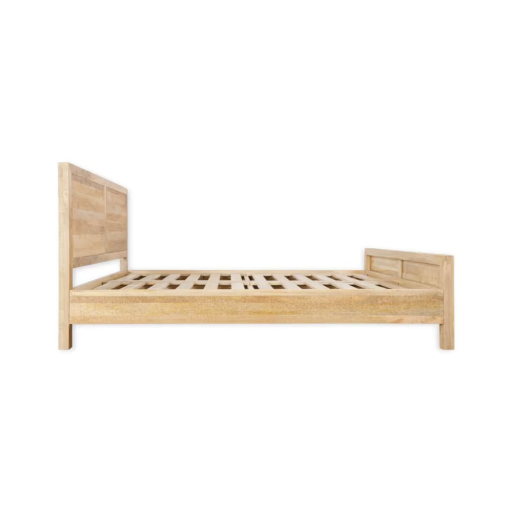 Rustivio Wood Bed Without Storage