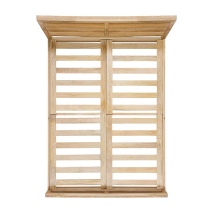 Rustivio Wood Bed Without Storage