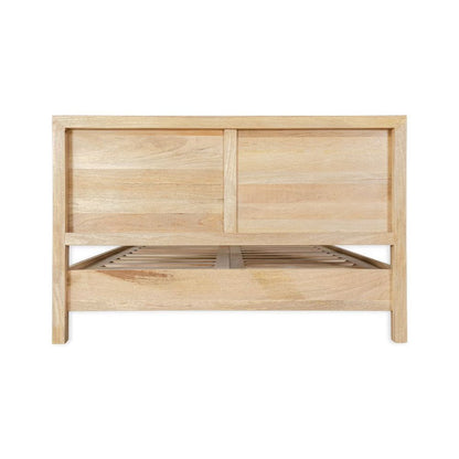 Rustivio Wood Bed Without Storage