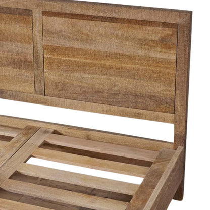 Rustivio Wood Bed Without Storage