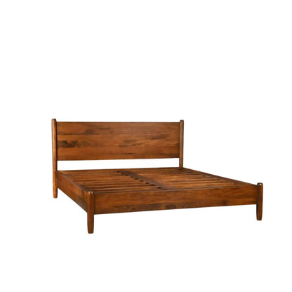 Solid Acacia Wood Bed Frame – Luxury & Durability