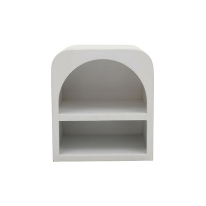 Modern Geo Bedside Table | Sleek Storage Nightstand for Bedrooms