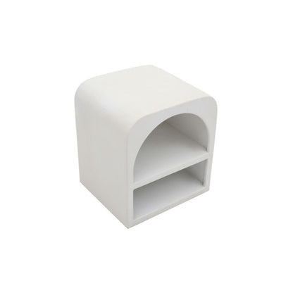 Modern Geo Bedside Table | Sleek Storage Nightstand for Bedrooms